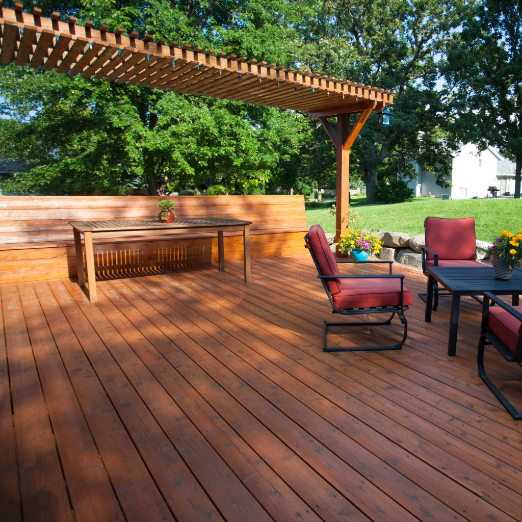Patio Decking Replaced in Greasby