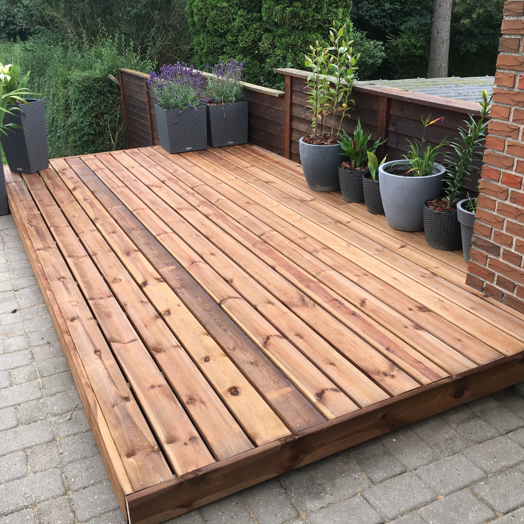 Patio Decking in Greasby