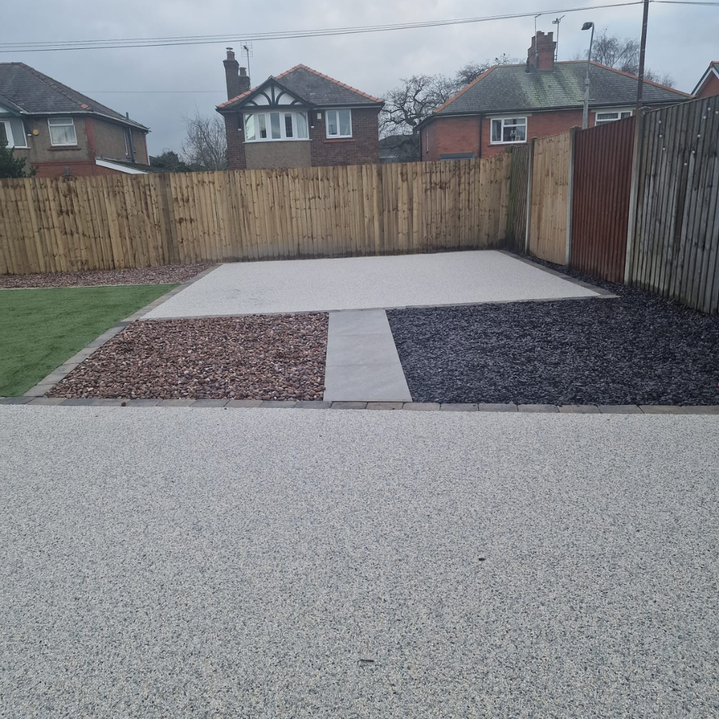 Resin Patio Solutions in Greasby